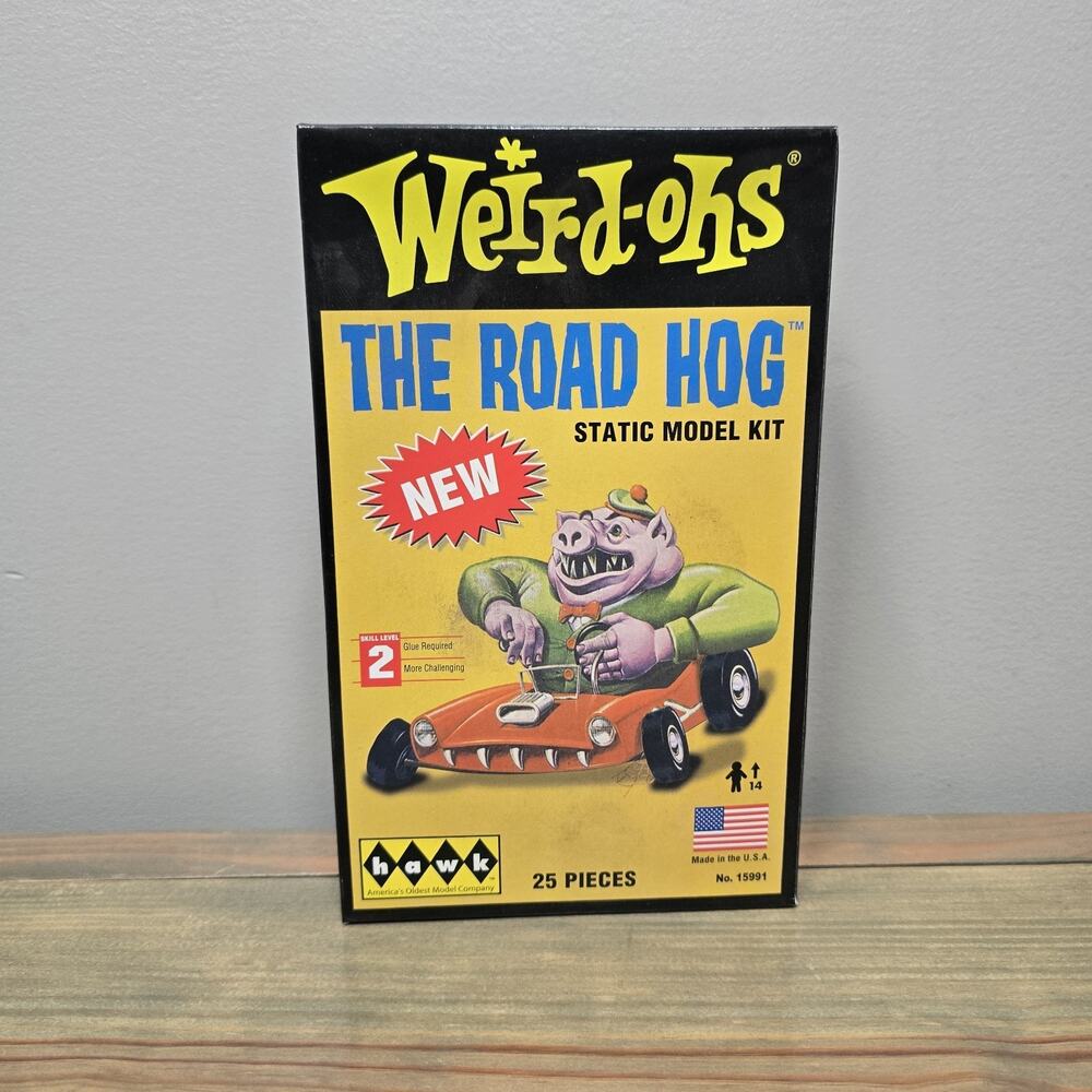 Hawk Weird-Ohs The Road Hog Model Kit 15991 Unassembled Not Painted New
